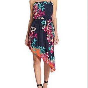 Floral Asymmetrical Dress